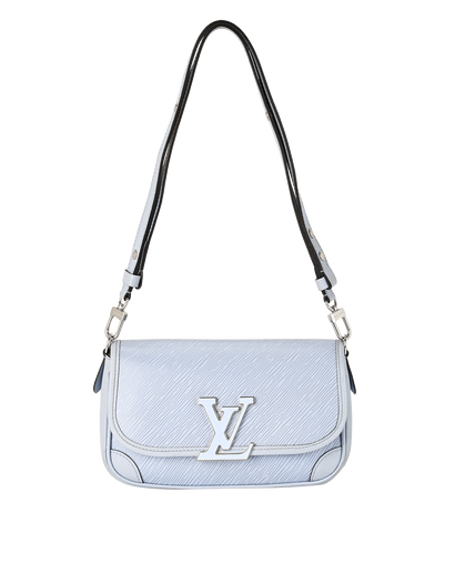 Buci Shoulder Bag, &pound;1,200, Handbags, Light Blue, Leather, Front view